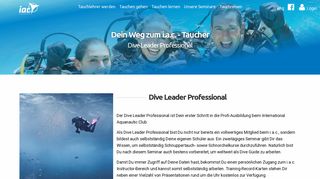 
                            6. Dive Leader Professional: Dive i.a.c