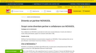 
                            7. Diventa un partner NOVASOL | NOVASOL.it