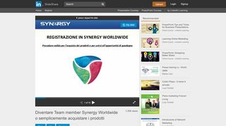 
                            8. Diventare Team member Synergy Worldwide o semplicemente ...