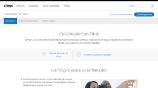 
                            4. Diventare un partner - Citrix