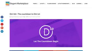 
                            4. Divi Countdown: 100 Free Resources from Elegant Themes