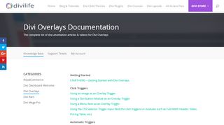 
                            7. Divi Overlays Documentation | Divi Life