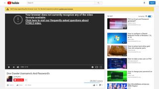 
                            4. Divx Crawler Username's And Password's - YouTube