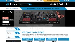 
                            7. DJ Deals - DJ equipment, DJ Kit, DJ decks, DJ controllers, speakers ...