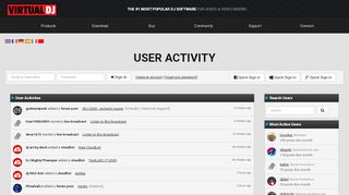 
                            9. DJ Software - VirtualDJ - VirtualDJ Users' Activity