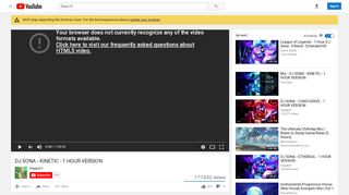 
                            8. DJ SONA - KINETIC - 1 HOUR VERSION - YouTube