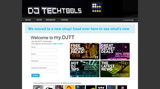 
                            5. DJ TechTools - sign up