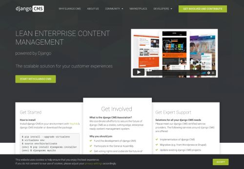 
                            5. django CMS - Enterprise Content Management with Django - django ...