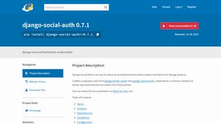 
                            11. django-social-auth · PyPI