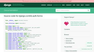 
                            12. django.contrib.auth.forms | Django documentation | Django