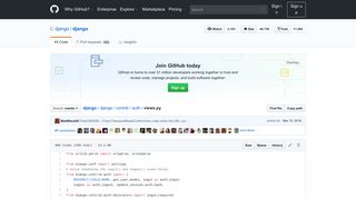 
                            6. django/views.py at master · django/django · GitHub