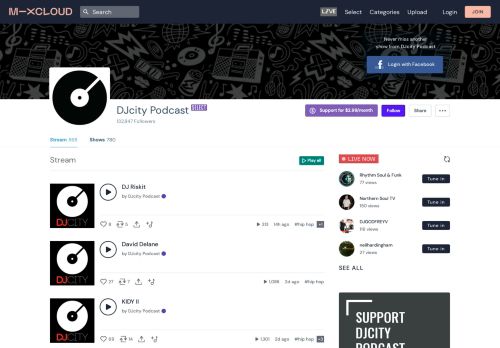 
                            10. DJcity Podcast | Mixcloud