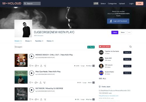 
                            8. DJGEORGE(NEW KID'N PLAY) | Mixcloud