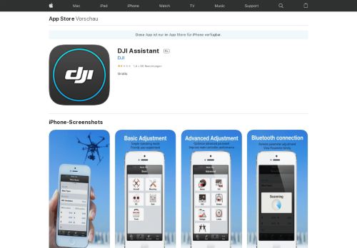 
                            13. DJI Assistant im App Store - iTunes - Apple