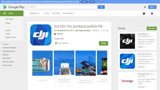 
                            3. DJI GO--For products before P4 – Apps bei Google Play