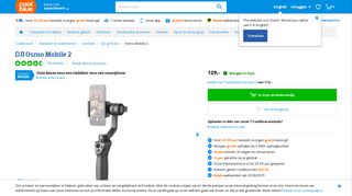 
                            8. DJI Osmo Mobile 2 - Coolblue - Voor 23.59u, morgen in huis