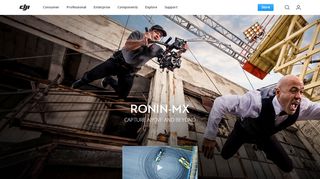 
                            5. DJI Ronin-MX - Für Stabilität entwickelt. Aus der Luft und am Boden - DJI