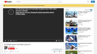 
                            12. DJI SPARK, HOW IS THE VIDEO QUALITY? - YouTube