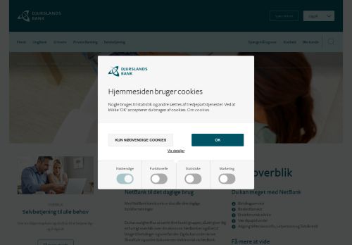 
                            2. Djurslands Banks NetBank - fuldt overblik over din økonomi.