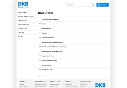 
                            5. DKB-Broker | DKB AG