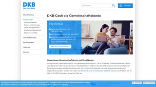 
                            3. DKB-Cash: Jetzt kostenloses Gemeinschaftskonto eröffnen | DKB AG