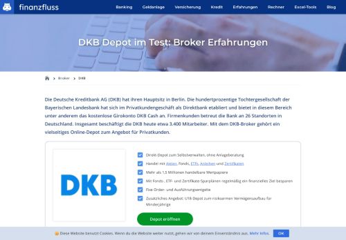 
                            9. DKB Depot im Test: Broker Erfahrungen - Finanzfluss