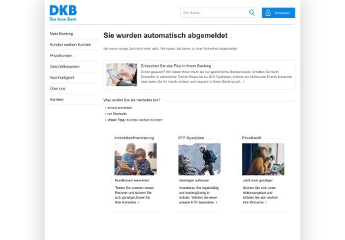 
                            3. DKB - Deutsche Kreditbank AG - Internet Banking | DKB AG
