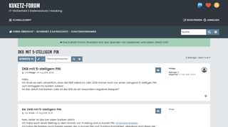 
                            5. DKB mit 5-stelligem PIN ⋆ Kuketz IT-Security Forum