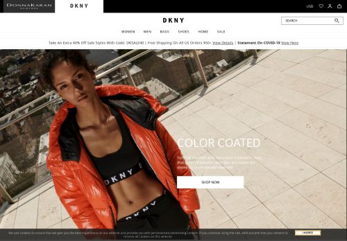 
                            7. DKNY - Official site and Online Store | Clothing, Bags & Shoes ...