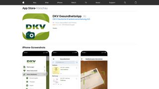 
                            9. DKV GesundheitsApp im App Store - iTunes - Apple