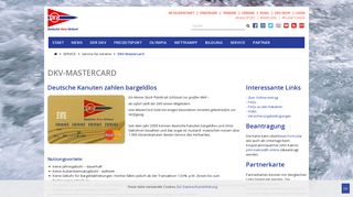 
                            6. DKV-Mastercard - Deutscher Kanu-Verband