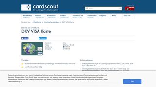 
                            8. DKV VISA Karte: Alle Vorteile | cardscout
