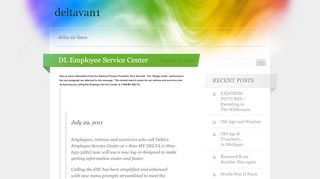 
                            5. DL Employee Service Center | deltavan1