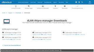 
                            2. dLAN® AVpro Manager - devolo Business Solutions