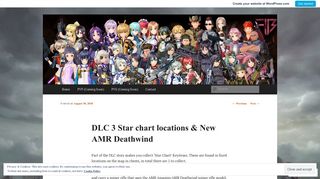 
                            11. DLC 3 Star chart locations & New AMR Deathwind | Sword Art Online ...