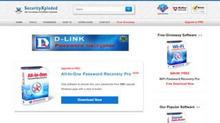 
                            11. DLink Password Decryptor : Free D-Link Modem/ADSL Router Login ...