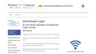 
                            12. Dlink Router Login - Wireless Home Network Made Easy