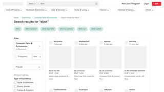 
                            10. Dlink - View all ads available in the Philippines - OLX.ph