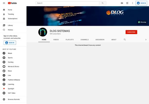 
                            5. DLOG SISTEMAS - YouTube