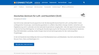 
                            11. DLR | Arbeitgeber - Karriere - Profil - Connecticum