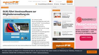 
                            12. DLRG führt Vereinssoftware zur Mitgliederverwaltung ein - openPR