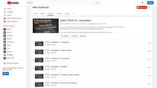 
                            10. DLRG TYPO3 TV - Schnellkurs - YouTube