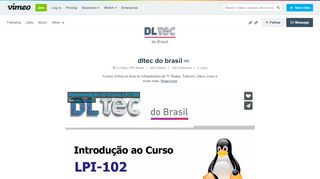 
                            10. dltec do brasil on Vimeo