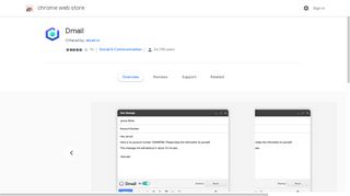 
                            8. Dmail - Google Chrome