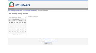 
                            11. DMC Library Study Rooms - HCT Library Room Booking ...