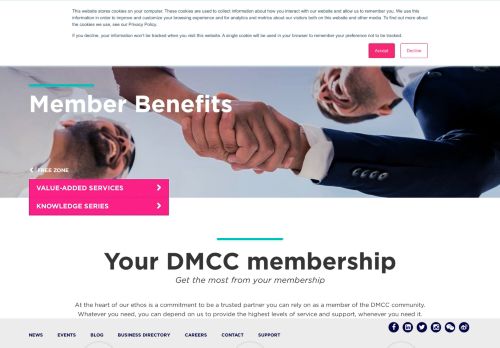 
                            3. DMCC Member Benefits