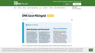 
                            8. DMK kürzt Milchgeld - top agrar online