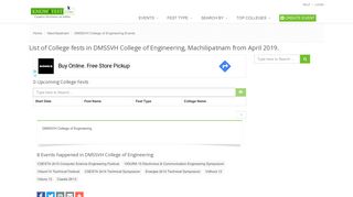 
                            9. DMSSVH College of Engineering Fests, Symposiums in ...