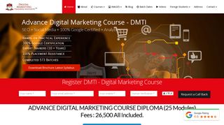 
                            1. DMTI - Digital Marketing Courses in Mumbai DMTI SOFTPRO