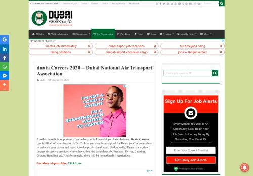 
                            8. dnata Careers in Dubai 2019 - Dubai National Air Transport Association